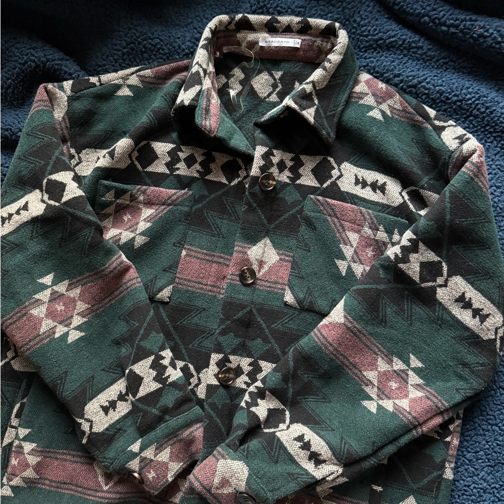 Staccato Button Up Shacket